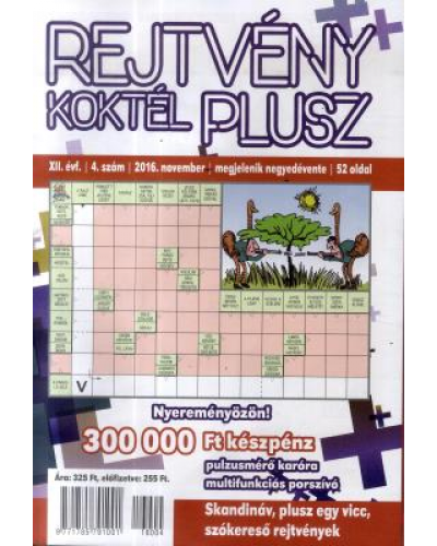 Rejtvénykoktél Plusz  2016/04.
